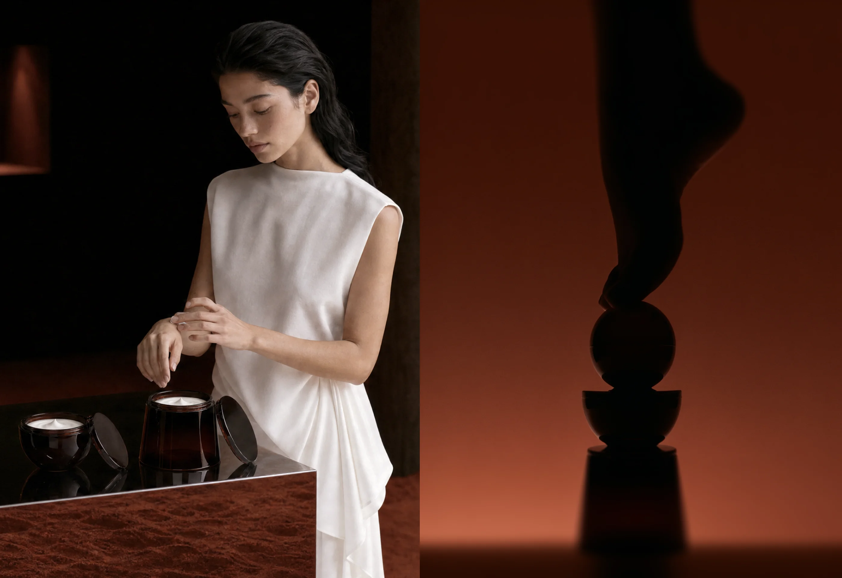 Mapping Skincare Sculptural