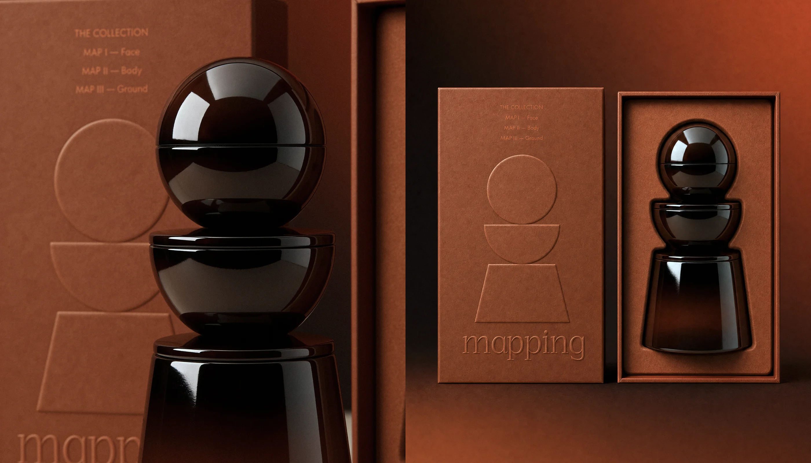 Mapping Skincare Sculptural